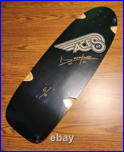 G&S Rare #6 of 10 Gold EditionFlying Aces Skateboard Signed By Dennis Martinez G&S Rare #6 of 10 Gold EditionFlying Aces Skateboard Signed By Dennis Martinez