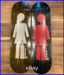 Girl Skateboards Rick McCrank x Mikey Leblanc Decks Set of 2 Limited Run of 50 Girl Skateboards Rick McCrank x Mikey Leblanc Decks Set of 2 Limited Run of 50
