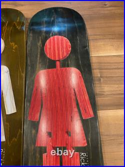 Girl Skateboards Rick McCrank x Mikey Leblanc Decks Set of 2 Limited Run of 50 Girl Skateboards Rick McCrank x Mikey Leblanc Decks Set of 2 Limited Run of 50