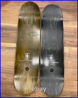 Girl Skateboards Rick McCrank x Mikey Leblanc Decks Set of 2 Limited Run of 50 Girl Skateboards Rick McCrank x Mikey Leblanc Decks Set of 2 Limited Run of 50