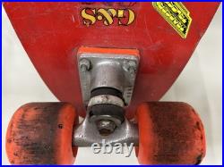 Gordon & Smith 1970's Red Vintage Fibreflex Kicktail Model Skateboard Gordon & Smith 1970's Red Vintage Fibreflex Kicktail Model Skateboard