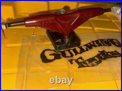 Gullwing Vintage NOS Sidewinder Skateboard Trucks Rare Mint In Bag 9 Burgundy