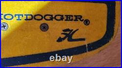 HOBIE HOTDOGGER Fiberglass Skateboard. Acs500 Trucks & City Steeet Grinders
