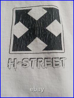 H-Street Ron Allen Skateboard T-shirt RARE! Vintage 80s Used H-Street