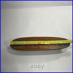 Hawaiian Surf Wooden Skateboard No 7 21 Metal Masters Union Philly