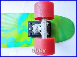 Heritage 1970's Fiberglass Skateboard ACS 500 Trucks Park Rider Logan 5 Wheels