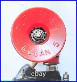 Heritage 1970's Fiberglass Skateboard ACS 500 Trucks Park Rider Logan 5 Wheels