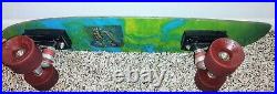 Heritage 1970's Fiberglass Skateboard ACS 500 Trucks Park Rider Logan 5 Wheels