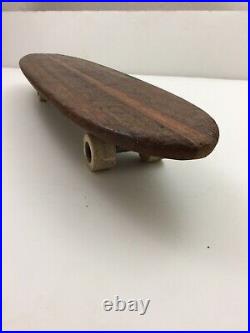 Hobie Vintage 1960's Surfboard Skateboard Stringer Clay Wheels Longboard 29.5