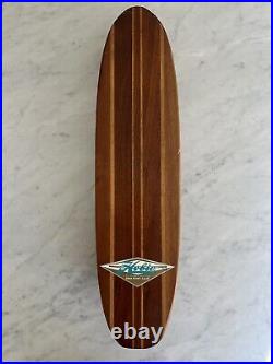 Hobie super surfer skateboard vtg Wood Clay 1960s