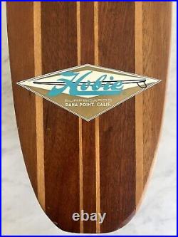 Hobie super surfer skateboard vtg Wood Clay 1960s