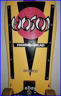 Hosoi Hammerhead Skateboard Deck Independent Truck Co Santa Cruz Oj Team Wheels