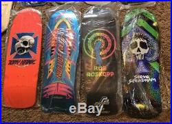 Huge Skateboard Collection 50+ Boards Powell Peralta Santa Cruz Sims Tracker Lot