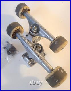 Independent 169 Stage 1 Skateboard Trucks Vintage Original 9 Wide Silver