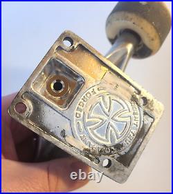 Independent 169 Stage 1 Skateboard Trucks Vintage Original 9 Wide Silver