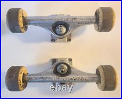 Independent 169 Stage 1 Skateboard Trucks Vintage Original 9 Wide Silver