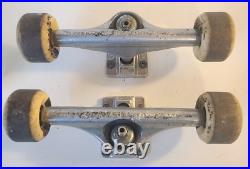 Independent 169 Stage 1 Skateboard Trucks Vintage Original 9 Wide Silver