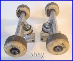 Independent 169 Stage 1 Skateboard Trucks Vintage Original 9 Wide Silver