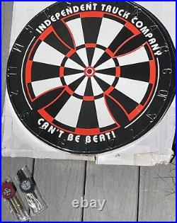 Independent Skateboard Trucks Dart board Indy New old stock in Box