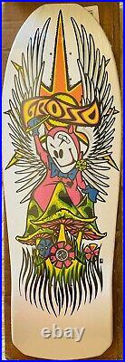 JEFF GROSSO FOREVER 1989 Vintage Skateboard Deck Santa Cruz Reissue Black Label