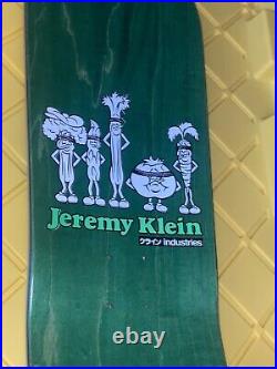 JK Industries Jeremy Klein Candy Bar World Industries Screened Skateboard NOS
