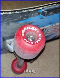 Jack The Ripper Variflex Vintage Skateboard Extremely Rare 1980s 80's Skeleton