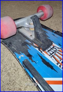 Jack The Ripper Variflex Vintage Skateboard Extremely Rare 1980s 80's Skeleton