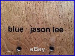 Jason Lee Blue Skateboards American Tragedy 90s Slick Rare Vintage World Blind