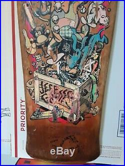 Jeff Grosso Santa Cruz Vintage Skateboard RIP OG Toy Box 1987 USA Very Rare Old