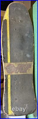 Jeff Kendall GRAFFITI skateboard deck Santa Cruz 30 Fckin Years Jeff Kendall GRAFFITI skateboard deck Santa Cruz 30 Fckin Years