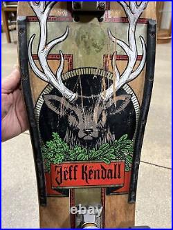Jeff Kendall? JägerMeister? Deer Skateboard Complete Indy's G Bones