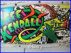 Jeff Kendall VTG 80's Skateboard Santa Cruz 1986 Graffiti Authentic