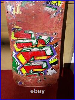 Jeff Phillips Bbc Skateboard Deck Og Vintage Cosmic Mini 1988 Rip Rare USA