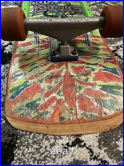 Jeff Phillips Sims Tye Dye Skateboard Complete vintage Independent Oj Wheels