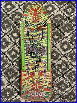 Jeff Phillips Sims Tye Dye Skateboard Complete vintage Independent Oj Wheels