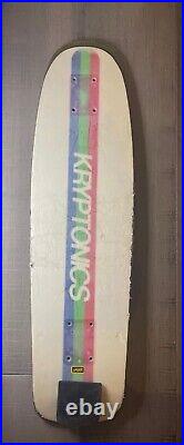 KRYPTONICS VINTAGE 1978 Foam Core Skateboard DECK