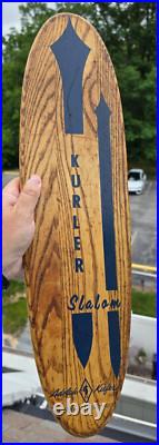 KURLER SLALOM Vintage Skateboard? By Adolph Kiefler, Northfield, Illinois KURLER SLALOM Vintage Skateboard? By Adolph Kiefler, Northfield, Illinois