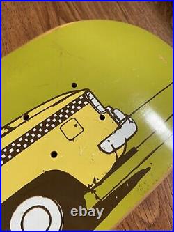 Keenan Milton 2001 Chocolate Skateboards Taxi Deck. Cars Series by Evan Hecox