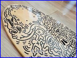 Keith Haring Original 1986 Pop Shop Skateboard Deck VINTAGE good condition NOS