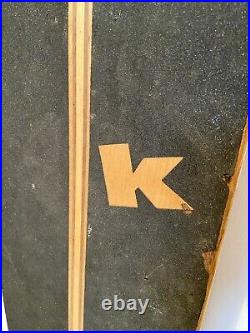 Kelly Slater K FlexDex Skateboard 5 FT long Longboard Signed By Numerous Surfers