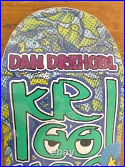 Krooked Dan Drehobl Skate Deck New In Shrink