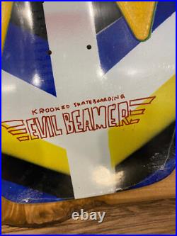 Krooked Evil Bold Beamer Skateboard Deck 10.75 GONZ New in Shrink Wrap! Rare
