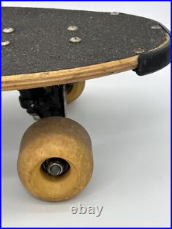 Kryptonics Dan Booger Brown Model Skateboard Graveyard Art Work RARE Vintage