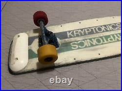 Kryptonics Foam Core Skateboard with Tracker trucks and Gyro hub wheels