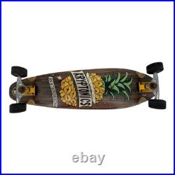 Kryptonics Skateboard Vintage Cruiser Wood Deck Slant Trucks Road Rider Wheels