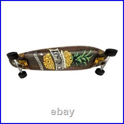 Kryptonics Skateboard Vintage Cruiser Wood Deck Slant Trucks Road Rider Wheels