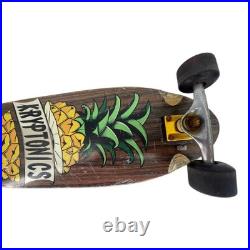 Kryptonics Skateboard Vintage Cruiser Wood Deck Slant Trucks Road Rider Wheels