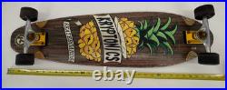 Kryptonics Skateboard Vintage Cruiser Wood Deck Slant Trucks Road Rider Wheels