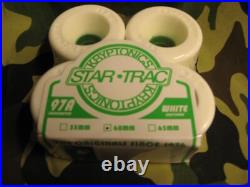 Kryptonics Star Trac Skateboard White Green Hard 60mm Retro Cruiser Reissue Kryptonics Star Trac Skateboard White Green Hard 60mm Retro Cruiser Reissue