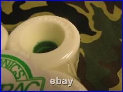Kryptonics Star Trac Skateboard White Green Hard 60mm Retro Cruiser Reissue Kryptonics Star Trac Skateboard White Green Hard 60mm Retro Cruiser Reissue